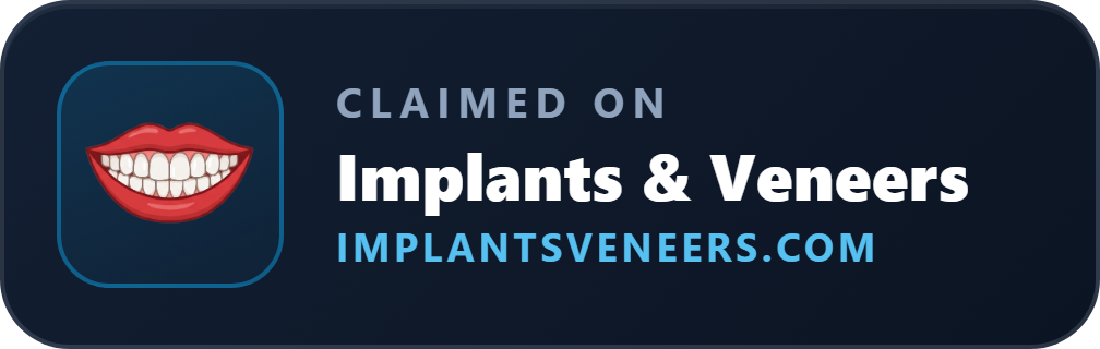 Claimed on ImplantsVeneers.com